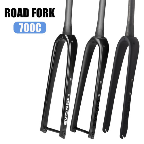 Forcella ghiaia carbonio 700c - carbonio,