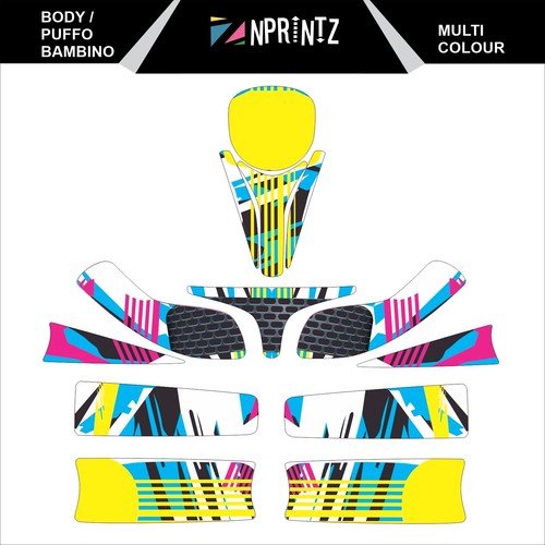 Kit adesivi kart completo - kit,
