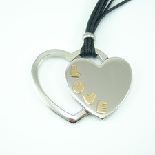 Ciondolo cuore NOMINATION acciaio con parola LOVE placcato oro 