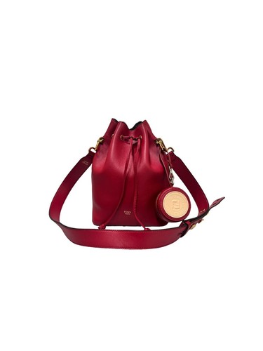 Fendi montrezo leather pouch - fendi,