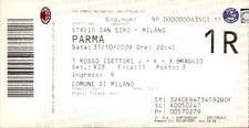 Biglietto stadio AC Milan