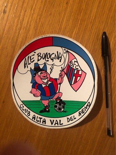 Adesivo calcio bologna club - calcio,