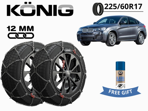 Catene neve konig 12mm per - catene,
