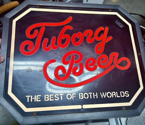 Insegna birra accesa - accesa, tuborg