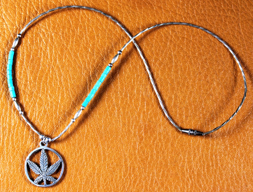 Collana perle heishi - collana, di