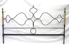 TESTIERA IN FERRO BATTUTO