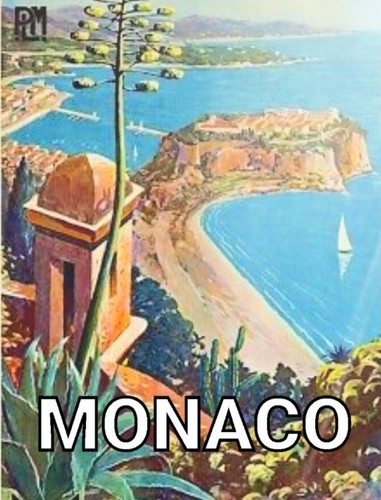 Monaco souvenir fridge magnet - ,