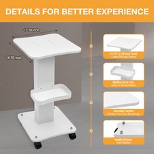 Carrello con ruote salone - carrello,