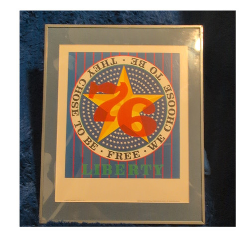 Robert indiana liberty 76 - robert,
