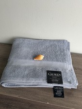 Asciugamano da bagno Ralph Lauren Wescott 100% cotone NUOVO!