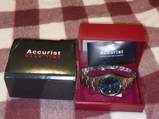 Orologio Accurist Uomo Acciaio
