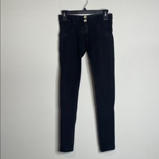 Freddy WR.UP Pantalone donna denim nero lavato taglia XS