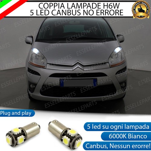 Coppia luci posizione h6w - luci, di