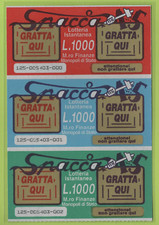 Gratta vinci lotto 125 - lotto, serie