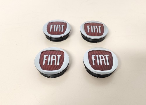 Coprimozzo per fiat rosso - coprimozzo,