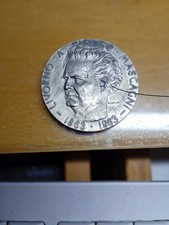 Medaglia argento 800 centenario nascita di Pietro Mascagni