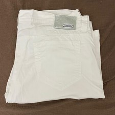 Bermuda Uomo Bianco semplice in cotone taglia 54 estivo pari al nuovo