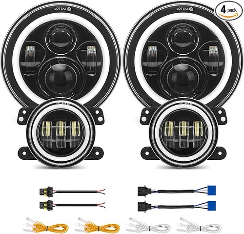 Jeep wrangler faro - faro, fendinebbia