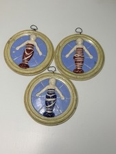 Set 3 Targhe da Parete Vintage