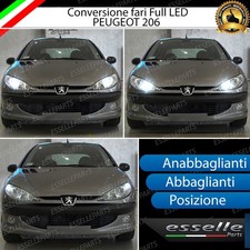 Kit fari full led per - fari, peugeot