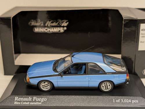 Minichamps renault fuego - renault,