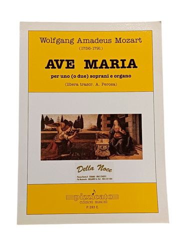 Spartiti voce organo mozart - voce,