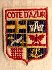 Écusson CÔTE D'AZUR France -