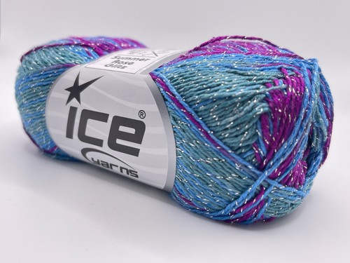 Summer rose glitz blu verde - blu,