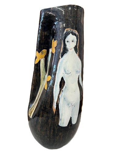 Vaso ceramica con - in,