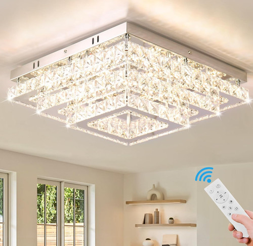 Plafoniera led cristallo - plafoniera,