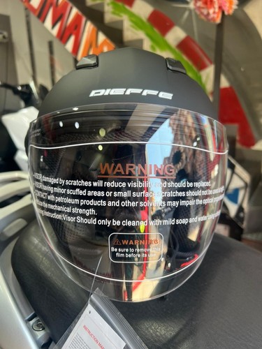 Casco dieffe jet df34 visiera - dieffe,