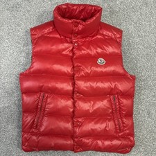 Gilet Moncler Tib rosso taglia