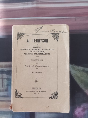 Tennyson idilli liriche - tennyson,