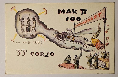 Cartolina militare scuola - cartolina,