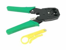 Pinza Crimpatrice Plug RJ45 / RJ11-12 X Cavo Rete Ethernet Crimpatura 4P 6P 8P