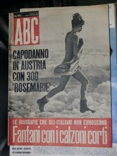 Rivista ABC ANNO VI N 1 Gennaio 1965 Turismo Attualità Cronaca Libro 