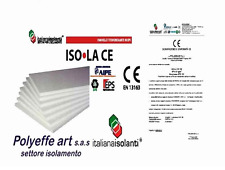 50 PANNELLI POLISTIROLO PER ISOLAMENTO TERMICO ALTA DENSITA' 100x50x0,5 KG 25 MC