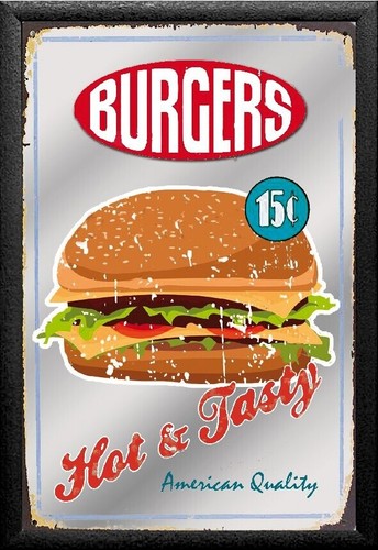 Specchio hamburger hamburger