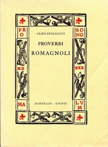 Aldo spallicci proverbi - aldo,