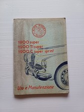 Alfa romeo 1900 super - romeo, ti