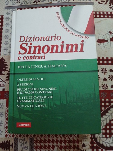 Dizionario sinonimi contrari - sinonimi,