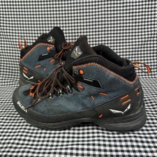 Salewa Alp Mate Stivali da montagna invernali medi impermeabili da trekking blu nero uomo 10,5