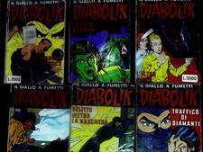 Lotto 6 Diabolik Ristampa