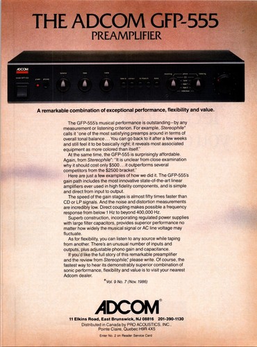 1988 adcom - 1988, •