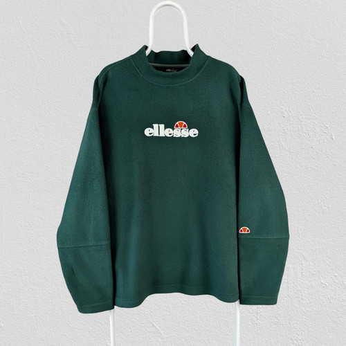 Felpa pile vintage ellesse - vintage,