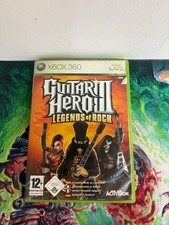 Guitar Hero III Legends of Rock XBOX 360 ottimo completo microsoft pal eur