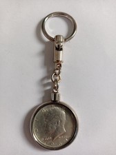 Portachiavi mezzo dollaro - mezzo,