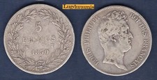 5 Francs 1830 W Lille sans le