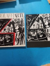 BOLAFFI ARTE N.4-1971 LITOGRAFIA DI EMILIO VEDOVA NON FIRMATA STUDIO PER PLURIMO