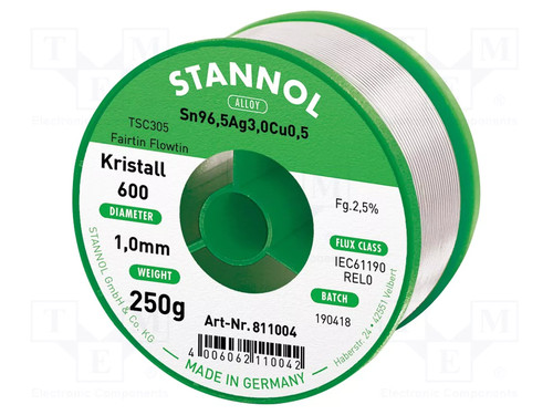 Senza piombo 250g stagno - 250g,